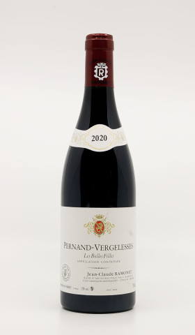 JEAN-CLAUDE RAMONET - Pernand-Vergelesses Les Belles Filles 2020 red, wine village from pernand-vergelesses