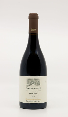 ARLAUD PERE & FILS - Bourgogne Pinot Noir Roncevie 2021 rouge, vin régionale de bourgogne pinot noir
