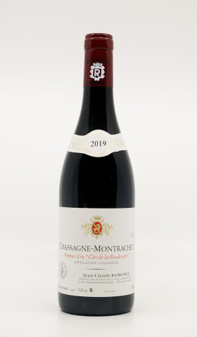 JEAN-CLAUDE RAMONET - Chassagne-Montrachet 1er Cru Clos De La Boudriotte 2019 red, wine 1er cru from