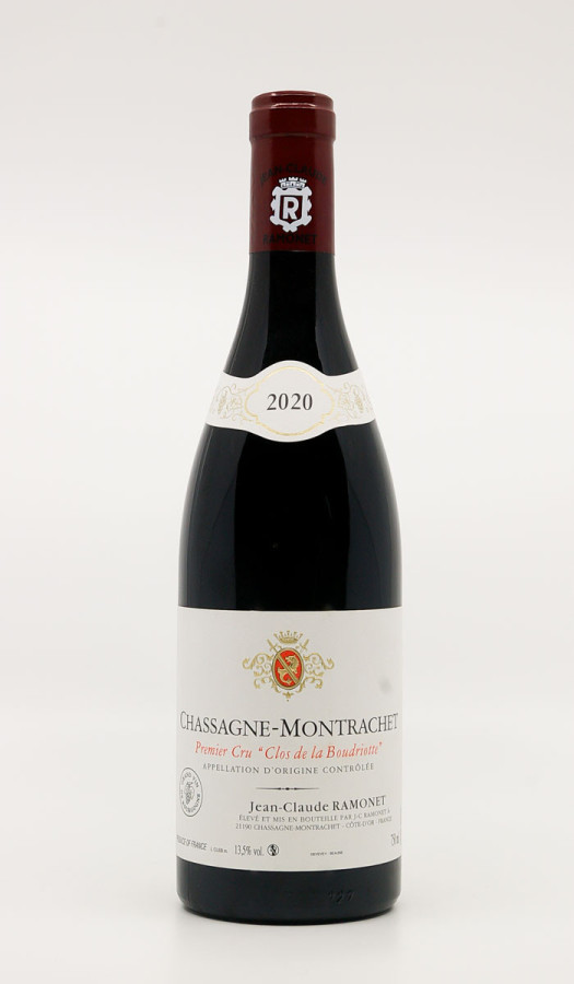 JEAN-CLAUDE RAMONET - Chassagne-Montrachet 1er Cru Clos De La Boudriotte 2020 red, wine 1er cru from JEAN-CLAUDE RAMONET - Chassagne-Montrachet 1er Cru Clos De La Boudriotte 2020 red, wine 1er cru from