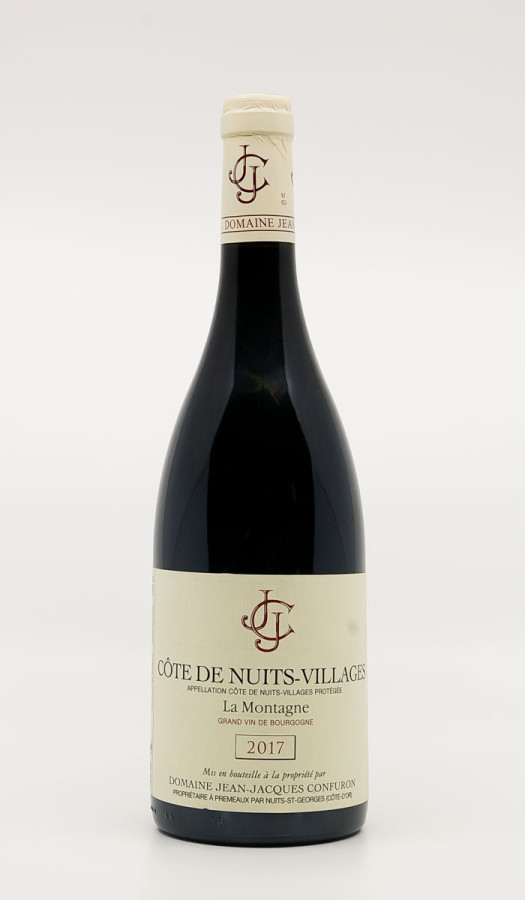 JEAN-JACQUES CONFURON - Côte de Nuits-Villages La Montagne 2017 rouge, vin village de nuits-saint-georges
