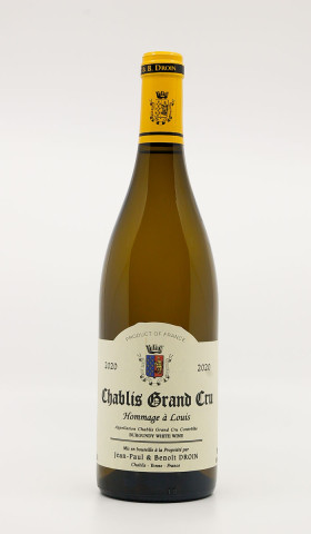 JP & BENOÎT DROIN - Chablis Grand Cru Les Clos Hommage à Louis 2020 white, wine grand cru from chablis