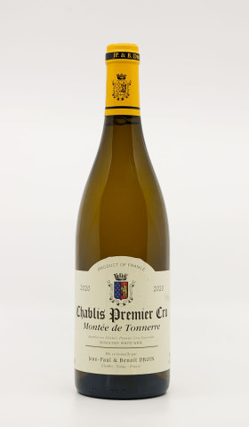 JP & BENOÎT DROIN - Chablis 1er Cru Montée De Tonnerre 2020 white, wine 1er cru from chablis