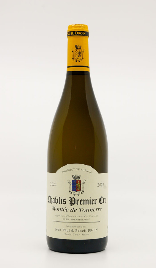 JP & BENOÎT DROIN - Chablis 1er Cru Montée De Tonnerre 2022 blanc, vin 1er cru de chablis