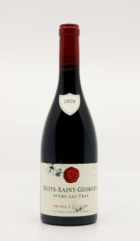 NICOLE LAMARCHE - Nuits-Saint-Georges 1er Cru Les Cras 2020 red, wine 1er cru from nuits-saint-georges