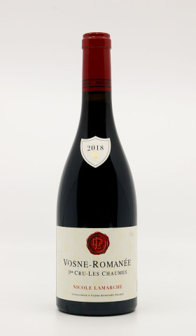 NICOLE LAMARCHE - Vosne-Romanée 1er Cru Les Chaumes 2018 red, wine 1er cru from vosne-romanée