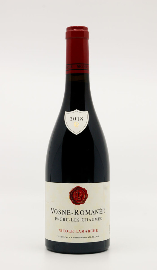 NICOLE LAMARCHE - Vosne-Romanée 1er Cru Les Chaumes 2018 red, wine 1er cru from vosne-romanée NICOLE LAMARCHE - Vosne-Romanée 1er Cru Les Chaumes 2018 red, wine 1er cru from vosne-romanée