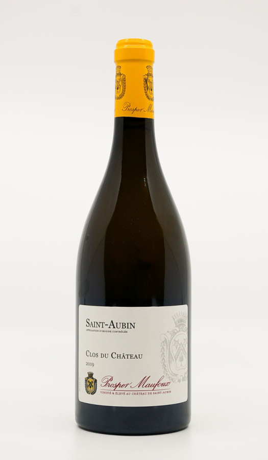PROSPER MAUFOUX - Saint-Aubin Clos du Château 2019 blanc, vin village de saint-aubin