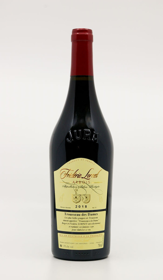 FREDERIC LORNET - Arbois Trousseau des Dames 2018 red, wine  from arbois