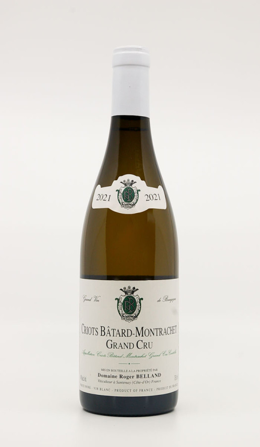 ROGER BELLAND - Criots-Bâtard-Montrachet Grand Cru 2021 white, wine grand cru from criots-bâtard-montrachet