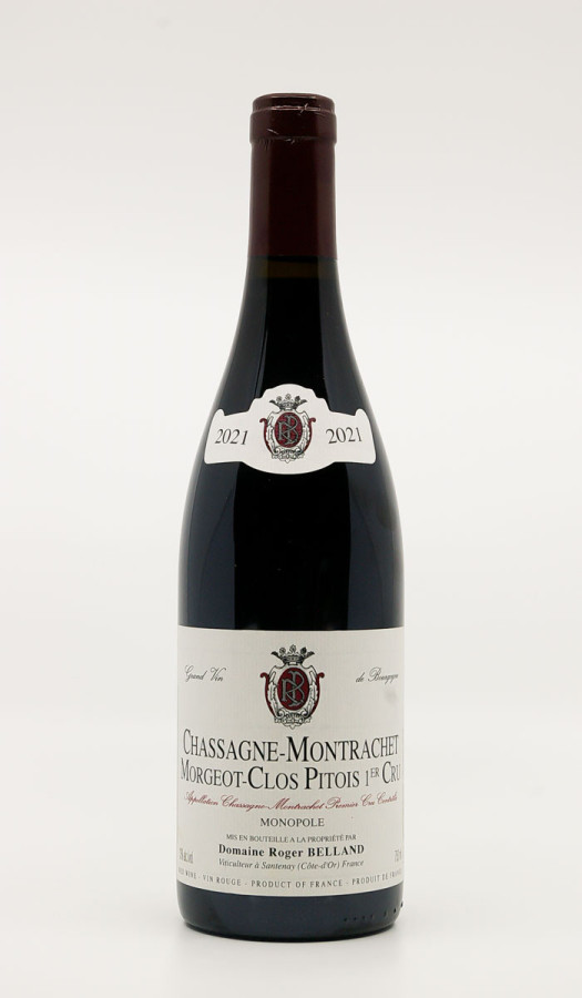 ROGER BELLAND - Chassagne-Montrachet 1er Cru Morgeot Clos Pitois Monopole 2021 rouge, vin 1er cru de ROGER BELLAND - Chassagne-Montrachet 1er Cru Morgeot Clos Pitois Monopole 2021 rouge, vin 1er cru de