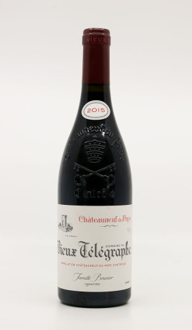 VIEUX TELEGRAPHE - Châteauneuf-du-Pape 2015 red, wine  from châteauneuf-du-pape