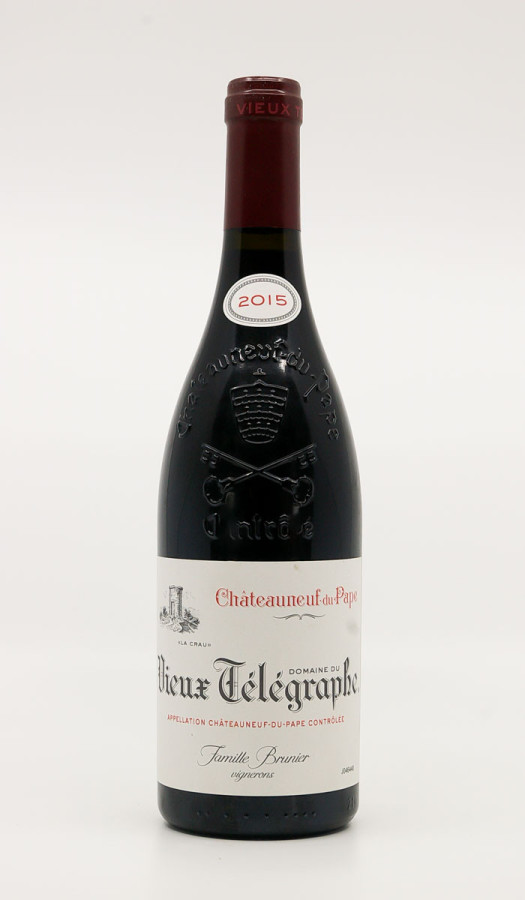 VIEUX TELEGRAPHE - Châteauneuf-du-Pape 2015 red, wine from châteauneuf-du-pape VIEUX TELEGRAPHE - Châteauneuf-du-Pape 2015 red, wine from châteauneuf-du-pape