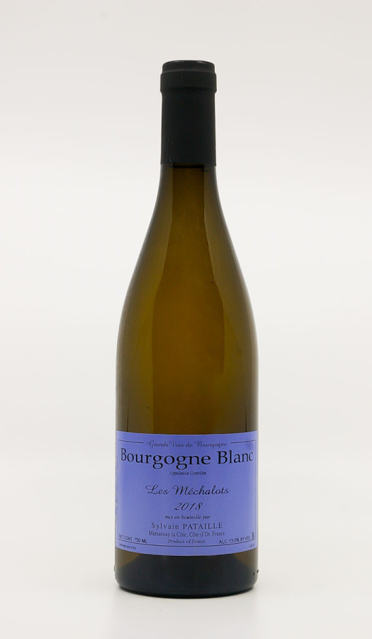 SYLVAIN PATAILLE - Bourgogne Chardonnay Mechalot 2018 white, wine régionale from bourgogne chardonnay SYLVAIN PATAILLE - Bourgogne Chardonnay Mechalot 2018 white, wine régionale from bourgogne chardonnay