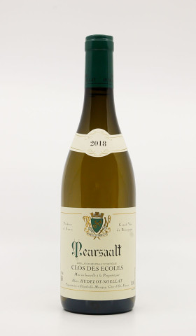 HUDELOT NOELLAT - Meursault Clos Des Écoles 2018 white, wine village from meursault