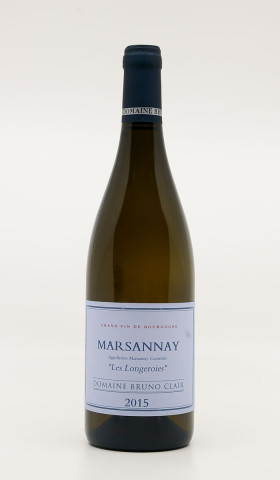 BRUNO CLAIR - Marsannay Les Longeroies 2015 white, wine village from marsannay