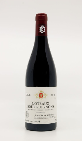 JEAN-CLAUDE RAMONET - Côteaux Bourguignons 2020 red, wine régionale from coteaux bourguignons