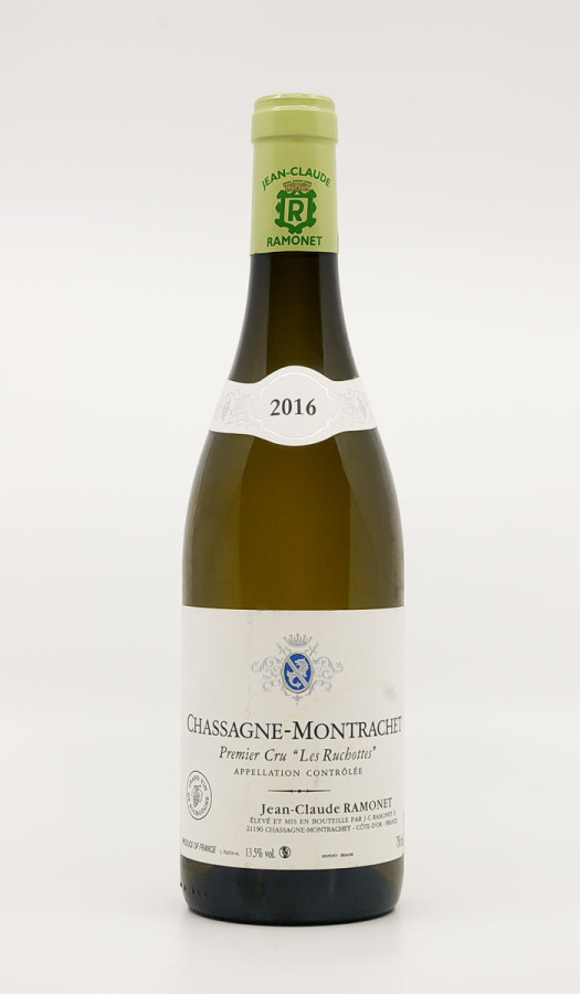 JEAN-CLAUDE RAMONET - Chassagne-Montrachet 1er Cru Les Ruchottes 2016 white, wine 1er cru from chassagne-montrachet JEAN-CLAUDE RAMONET - Chassagne-Montrachet 1er Cru Les Ruchottes 2016 white, wine 1er cru from chassagne-montrachet