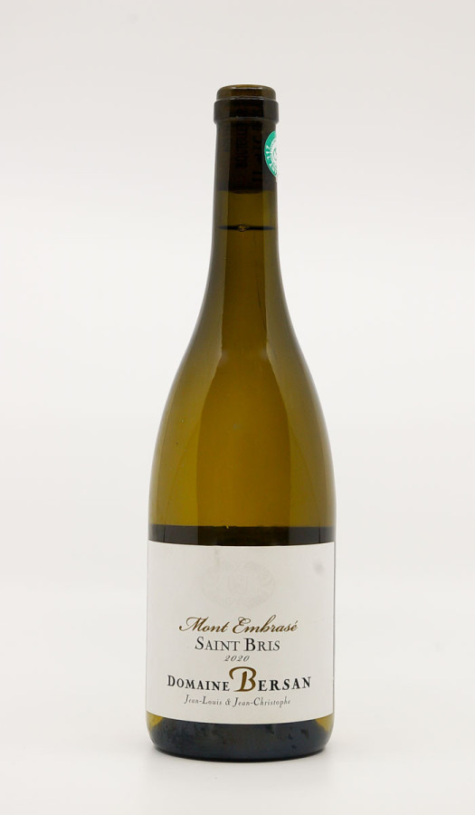 JEAN-LOUIS BERSAN - Saint-Bris Mont Embrasé 2020 white, wine village from saint-bris