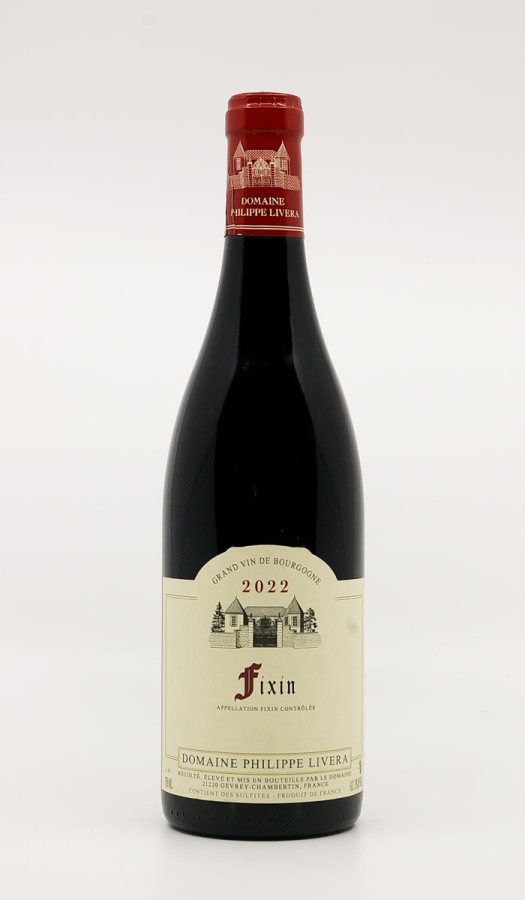 PHILIPPE LIVERA - Fixin 2022 red, wine village from fixin