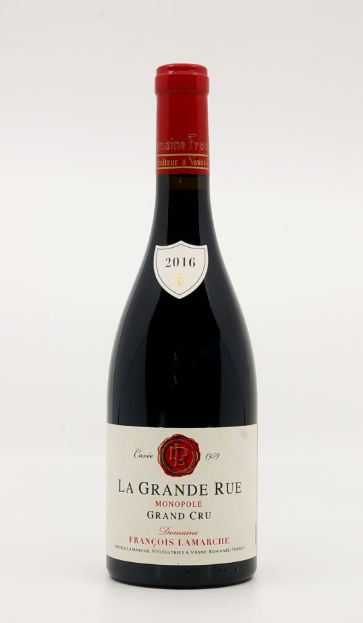 NICOLE LAMARCHE - La Grande Rue Grand Cru Monopole "Cuvée 1959" 2016 red, wine grand cru from la grande rue