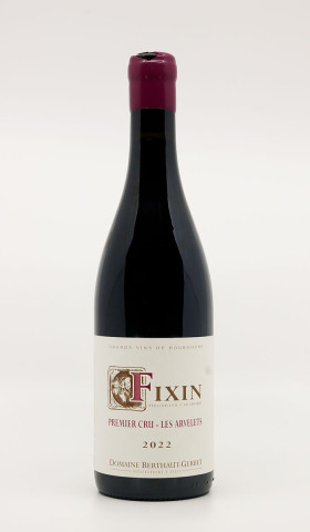 BERTHAUT-GERBET - Fixin 1er Cru Les Arvelets 2022 red, wine 1er cru from fixin