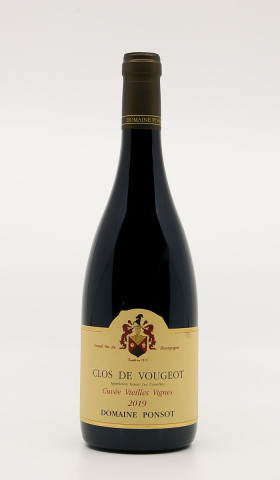 DOMAINE PONSOT - Clos Vougeot Grand cru Vieilles Vignes 2019 red, wine grand cru from 