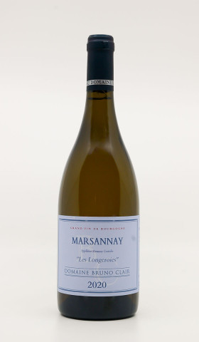 BRUNO CLAIR - Marsannay Les Longeroies 2020 white, wine village from marsannay