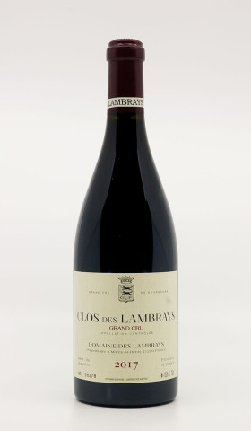 DOMAINE DES LAMBRAYS - Clos des Lambrays Grand Cru 2017 red, wine grand cru from clos des lambrays
