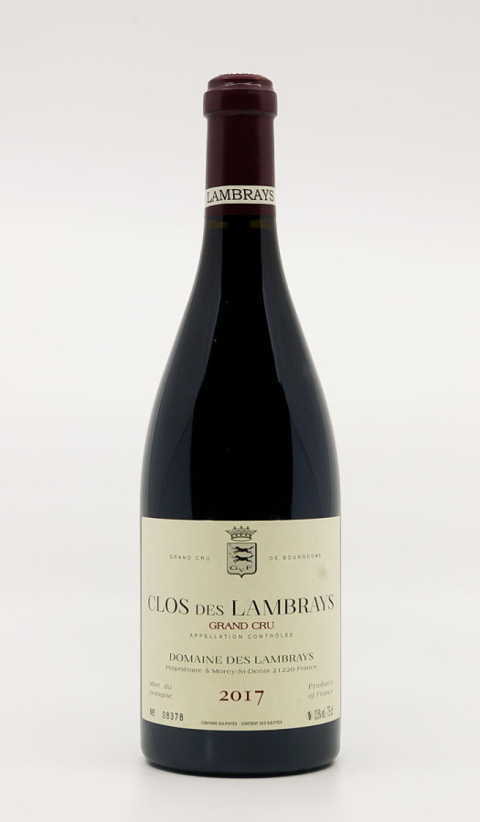 DOMAINE DES LAMBRAYS - Clos des Lambrays Grand Cru 2017 rouge, vin grand cru de clos des lambrays grand cru