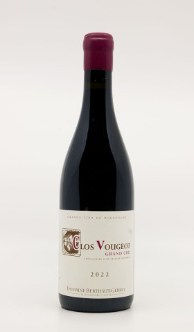 BERTHAUT-GERBET - Clos Vougeot Grand Cru 2022 red, wine grand cru from 