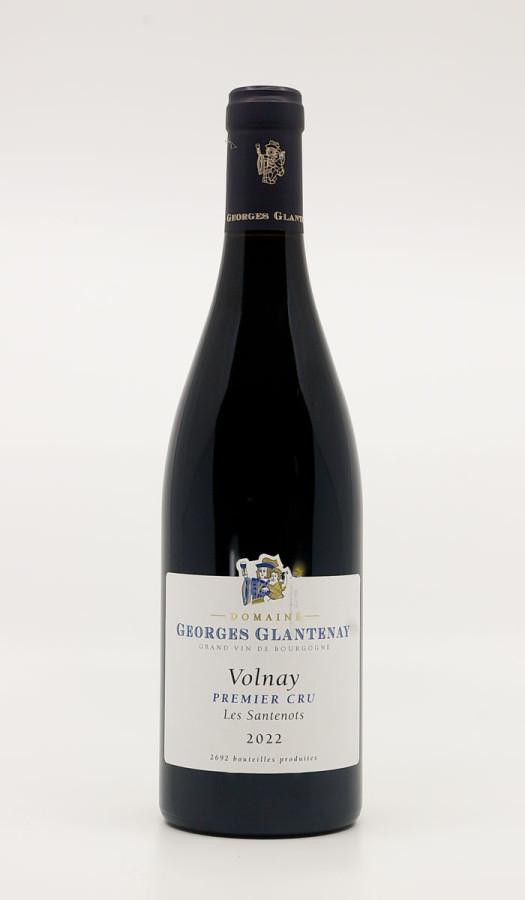 GEORGES GLANTENAY - Volnay 1er Cru Les Santenot 2022 red, wine 1er cru from volnay GEORGES GLANTENAY - Volnay 1er Cru Les Santenot 2022 red, wine 1er cru from volnay