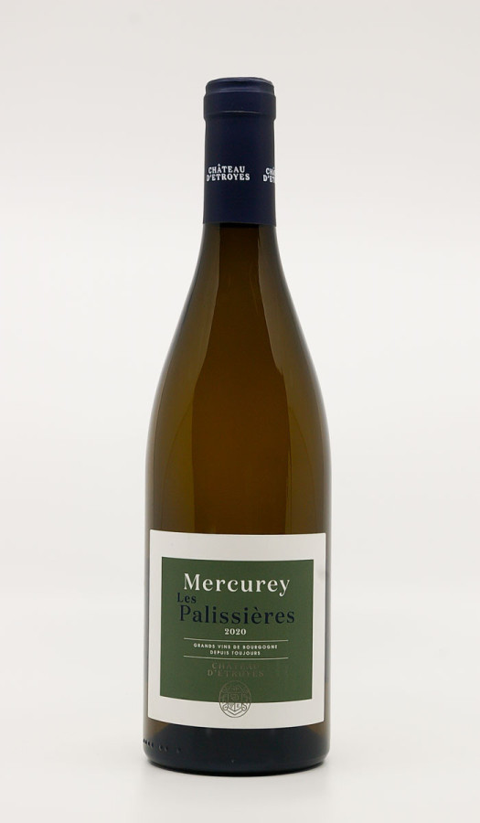 CHÂTEAU D'ETROYES - Mercurey Les Palissières 2020 blanc, vin village de mercurey