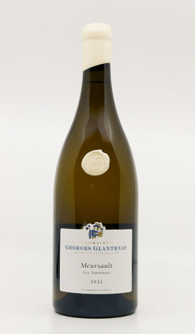 GEORGES GLANTENAY - Meursault Les Santenots 2022 - MAGNUM white, wine village from meursault