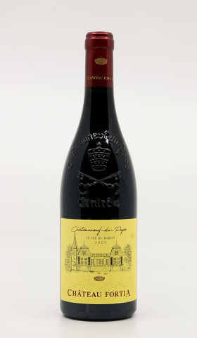 CHATEAU FORTIA - Châteauneuf-du-Pape Cuvée Du Baron 2020 red, wine  from châteauneuf-du-pape