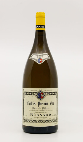 REGNARD - Chablis 1er Cru Mont de Milieu 2009 - MAGNUM white, wine 1er cru from chablis