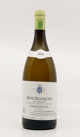 JEAN-CLAUDE RAMONET - Bourgogne Chardonnay Les Durots 2020 - MAGNUM white, wine régionale from bourgogne chardonnay