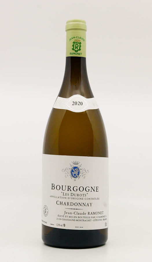 JEAN-CLAUDE RAMONET - Bourgogne Chardonnay Les Durots 2020 - MAGNUM blanc, vin régionale de bourgogne chardonnay JEAN-CLAUDE RAMONET - Bourgogne Chardonnay Les Durots 2020 - MAGNUM blanc, vin régionale de bourgogne chardonnay