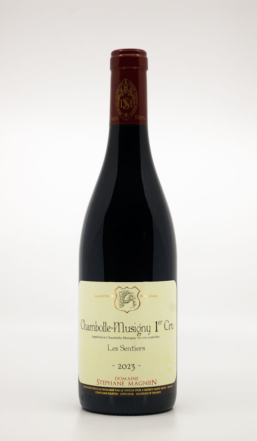 STEPHANE MAGNIEN - Chambolle-Musigny 1er Cru Les Sentiers 2023 red, wine 1er cru from chambolle-musigny STEPHANE MAGNIEN - Chambolle-Musigny 1er Cru Les Sentiers 2023 red, wine 1er cru from chambolle-musigny