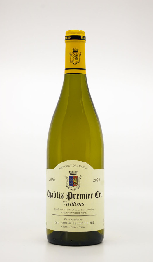 JP & BENOÎT DROIN - Chablis 1er Cru Les Vaillons 2020 white, wine 1er cru from chablis JP & BENOÎT DROIN - Chablis 1er Cru Les Vaillons 2020 white, wine 1er cru from chablis