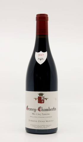 DENIS MORTET - Gevrey-Chambertin Mes Cinq Terroirs 2017 red, wine village from gevrey-chambertin