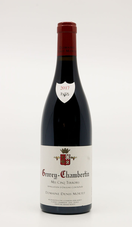 DENIS MORTET - Gevrey-Chambertin Mes Cinq Terroirs 2017 rouge, vin village de gevrey-chambertin