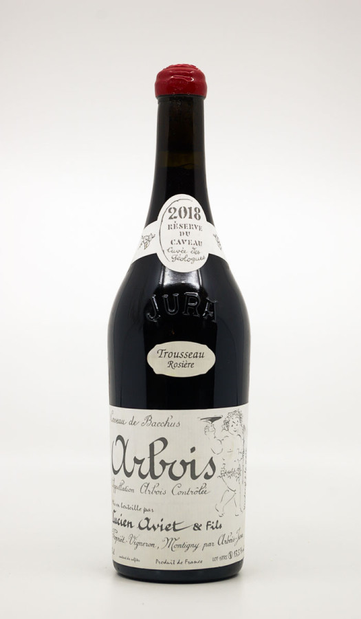 LUCIEN AVIET & FILS - Cuvée des Géologues - Trousseau Rosière 2018 red, wine  from arbois