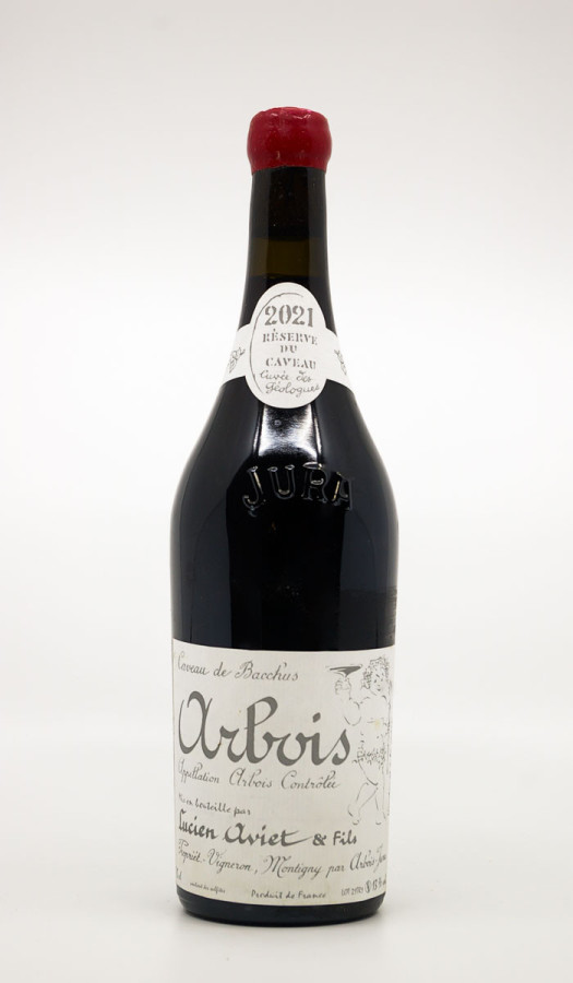 LUCIEN AVIET & FILS - Cuvée des Géologues - Trousseau Rosière 2021 red, wine  from arbois