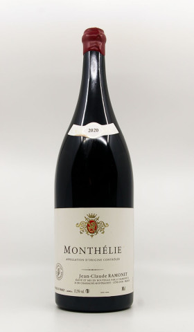 JEAN-CLAUDE RAMONET - Monthelie 2020 (Jéroboam 3L) red, wine village from monthelie