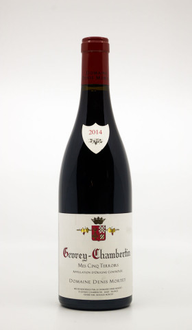 DENIS MORTET - Gevrey-Chambertin Mes Cinq Terroirs 2014 red, wine village from gevrey-chambertin
