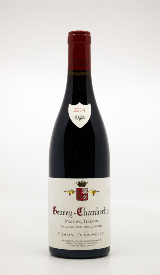 DENIS MORTET - Gevrey-Chambertin Mes Cinq Terroirs 2014 red, wine village from gevrey-chambertin