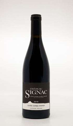 CHÂTEAU SIGNAC - Cuvée Combe d'Enfer 2018 red, wine  from côtes du rhône