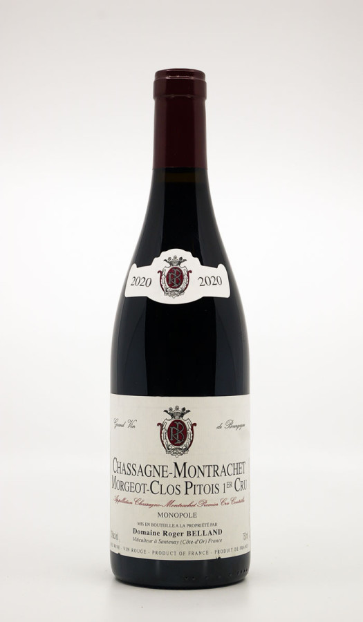 ROGER BELLAND - Chassagne-Montrachet 1er Cru Morgeot-Clos Pitois Monopole 2020 red, wine 1er cru from ROGER BELLAND - Chassagne-Montrachet 1er Cru Morgeot-Clos Pitois Monopole 2020 red, wine 1er cru from