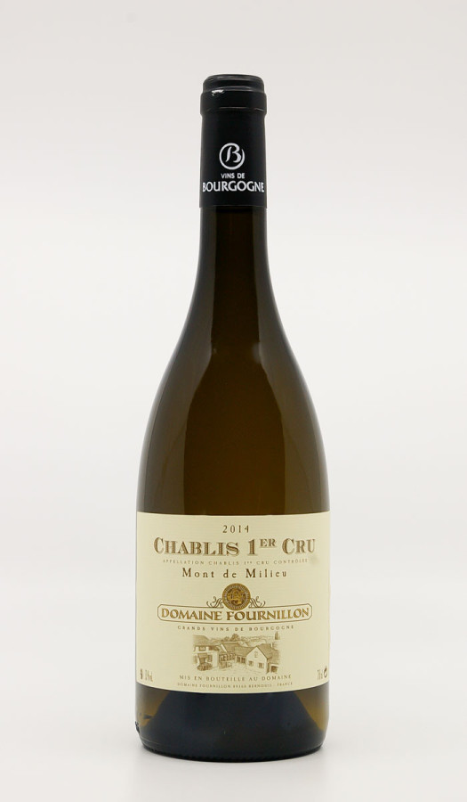 DOMAINE FOURNILLON - Chablis 1er Cru Mont De Milieu 2014 white, wine 1er cru from chablis DOMAINE FOURNILLON - Chablis 1er Cru Mont De Milieu 2014 white, wine 1er cru from chablis